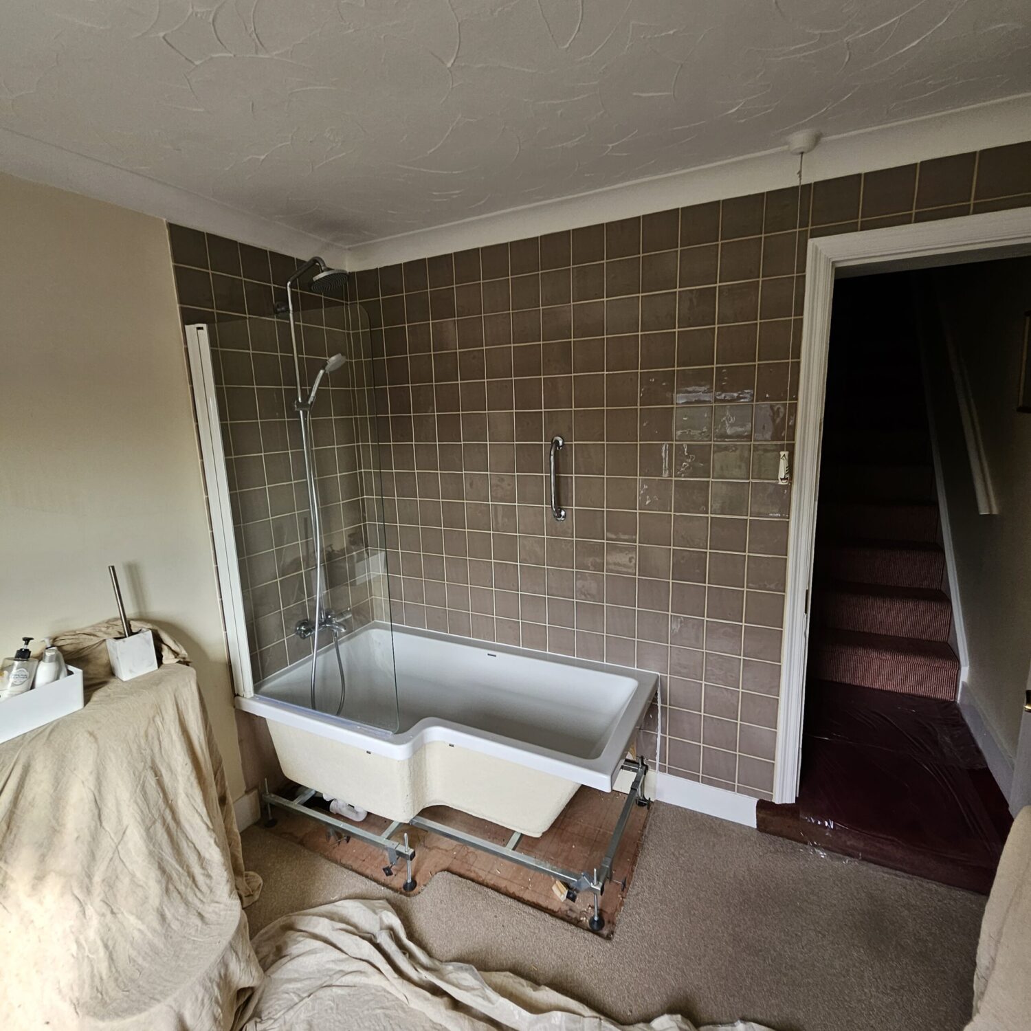 Bath to Shower Conversion